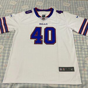 Buffalo Bills White Jersey Miller 40